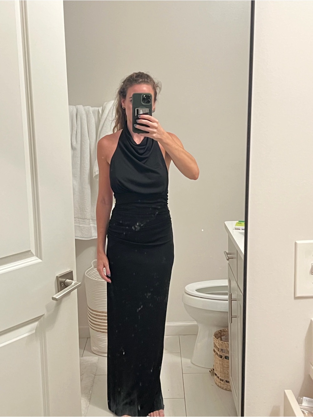 Zara black dress